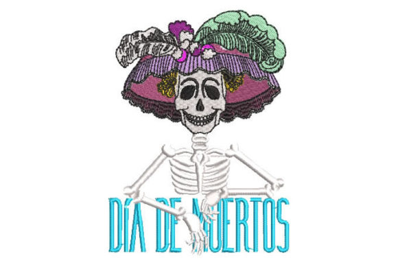 Catrina Skull Day of the Dead Design Review