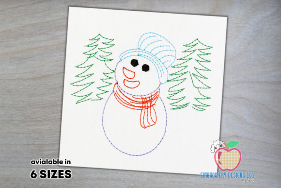 Happy Snowman in Winter: A Seasonal Embroidery Designer's Review