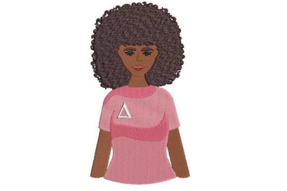 Sorority Sister Embroidery Design